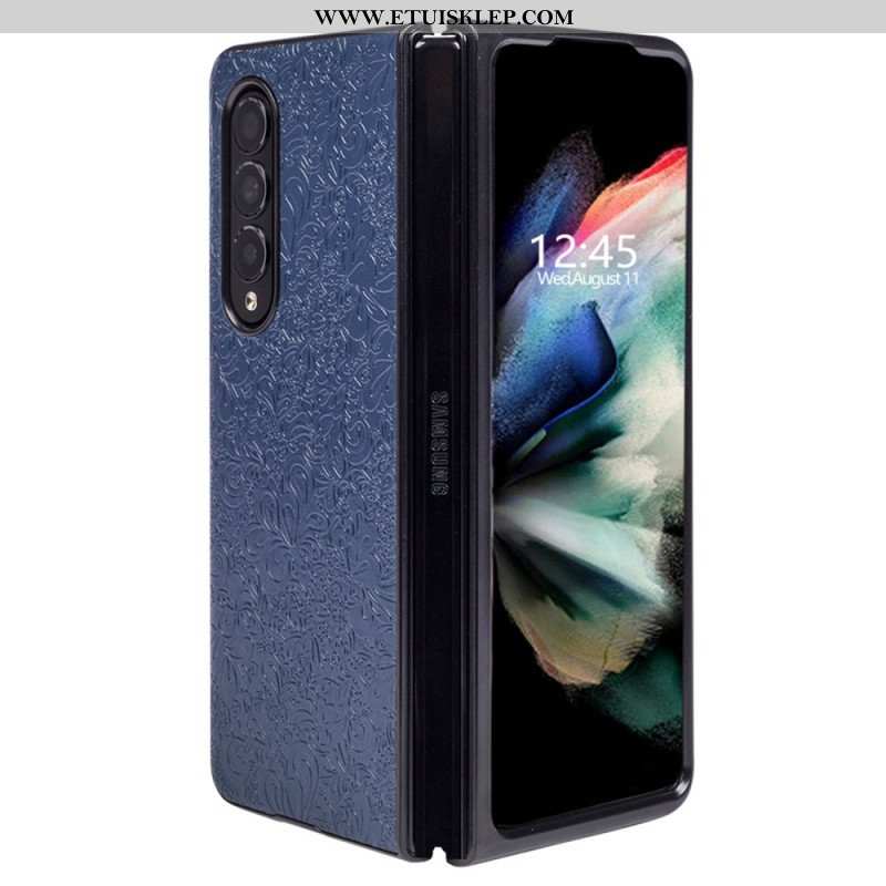 Etui do Samsung Galaxy Z Fold 4 Reliefowa Arabeska